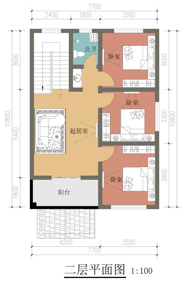 2022年7米*10米的房子,怎么设计合理建房?