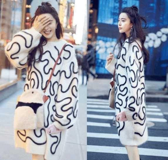 宋茜的礼服显胖:明星穿什么颜色的羊毛衫多