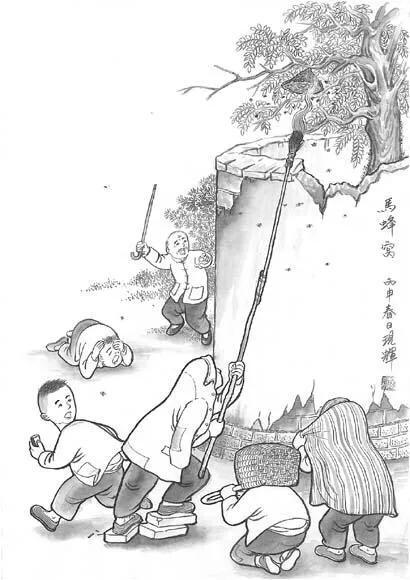 还记得小时候在农村屋檐下捅蜂窝,被蜜蜂蛰了的后果吗？