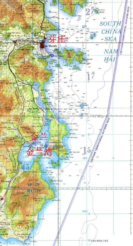 金兰湾地图图片