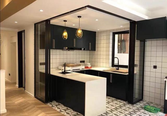 u型开放式厨房怎么装修