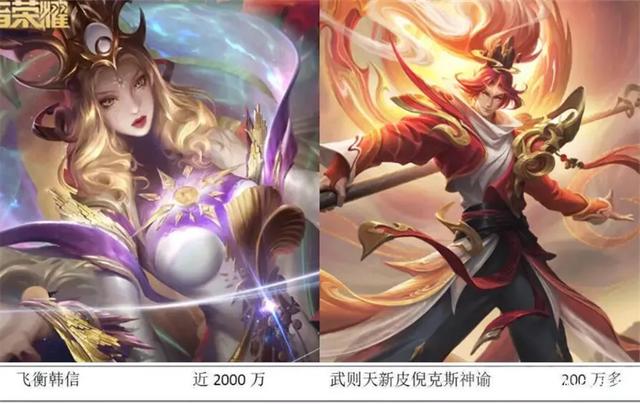 王者荣耀：新皮肤出售榜公布,什么伽罗太华,什么典藏倪克斯,都比不上他！你觉得呢？