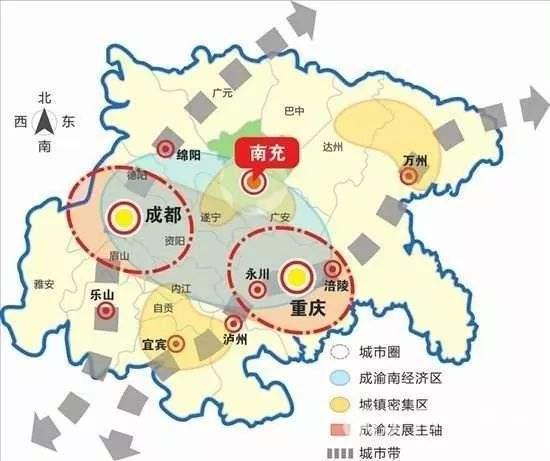 头条问答 - 四川省除了成都,哪些城市具有经济辐射能力能带动周边城市