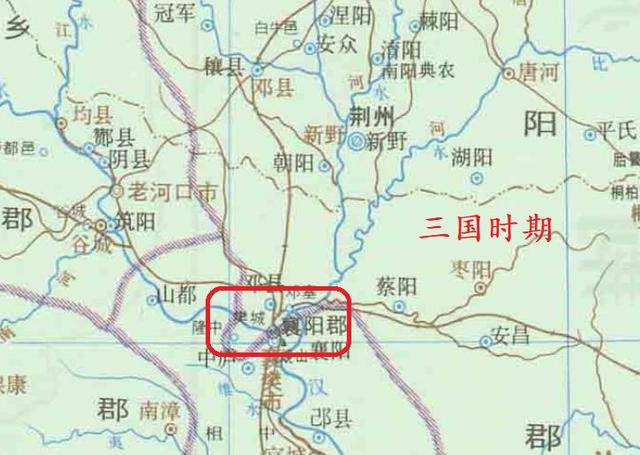 樊城地理位置图片