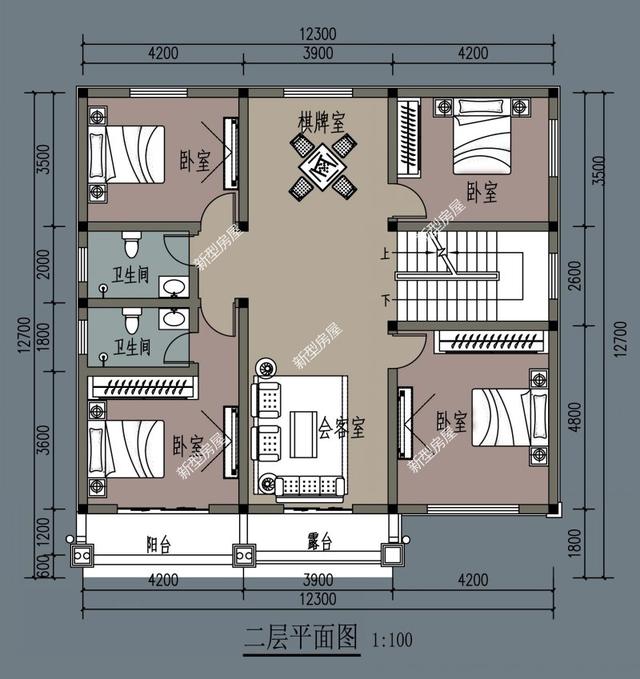 2022年求150平方一层带堂屋的自建房平面效果图？