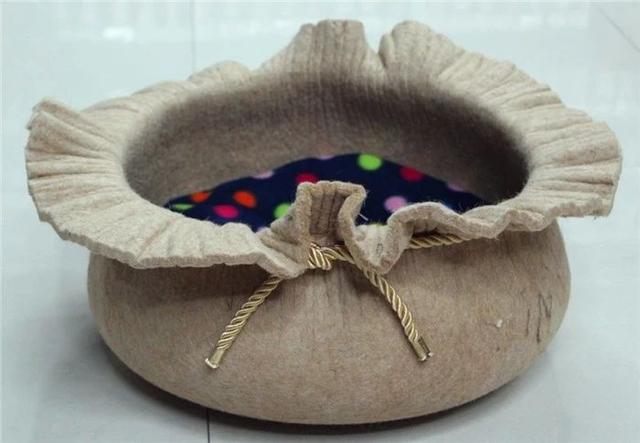 猫窝:猫窝图片 用泡沫箱做个小窝，适合小猫用吗？为什么？