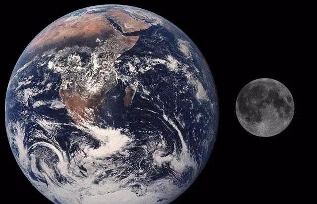 月球上的三眼女尸真相图，月球固定一面永远朝向地球，是否太过巧合了