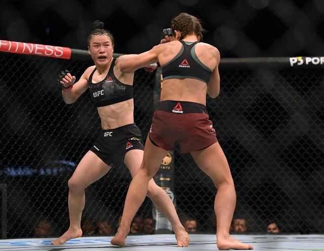 蔡健雅整容对比照片:UFC决赛过后，乔安娜被曝进医院整容，张伟丽会不会感到内疚？