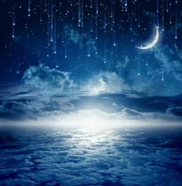 夏夜星空诗句？