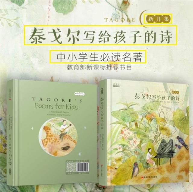 郑振铎先生翻译的泰戈尔的《新月集》适合小学生读还是中学生读？
