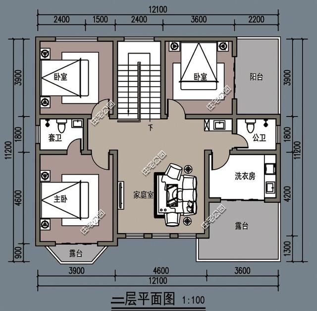 農村自建房,面寬12-13,進深10-11米,怎麼設計好看?-惠修網