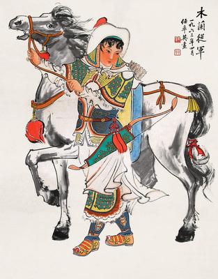 窦建德女儿:《木兰诗》中的花木兰形象，为什么千百年来深受人们的喜爱？