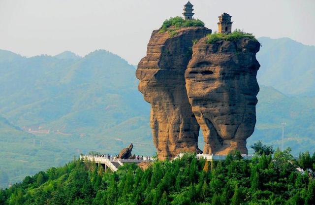 世界未解之谜之河北山峰上的神秘古塔,如何建成至今无法解释吗？