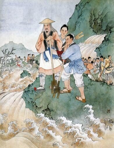 大禹治水的神话故事:盘点一下河南有哪些神话人物，其故里是哪里