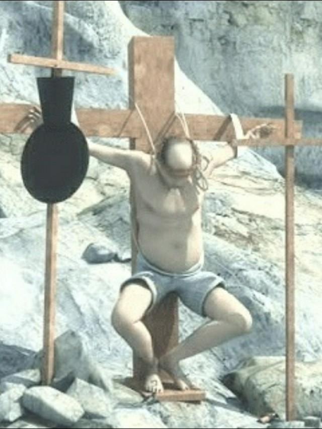 红衣小男孩真实事件:男童手持铁棍殴打白发老人，老人不敢还手，痛苦哀嚎，怎么回事？