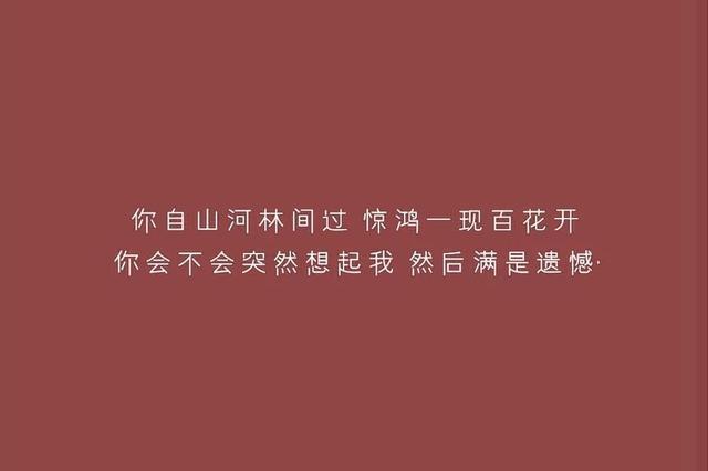 心态好的句子经典语录:有哪些你觉的很好的句子，触动你的内心？