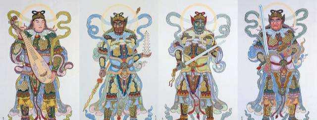 魔家四将的武器是谁给的？师傅是谁？