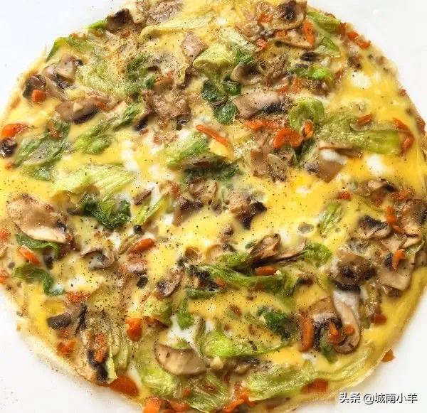蘑菇鸡蛋末怎么炒？