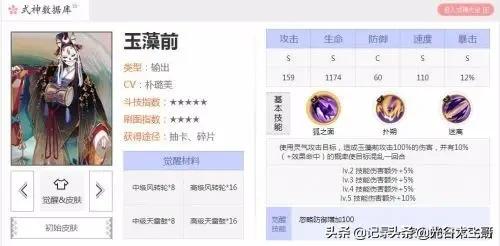阴阳师中,玉藻前需要养两个吗？
