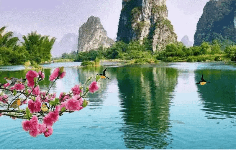 上联是春回大地千山秀如何对下联