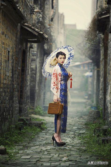 旗袍女神戴颖:民国旗袍如何穿搭，哪些人算是民国女神？