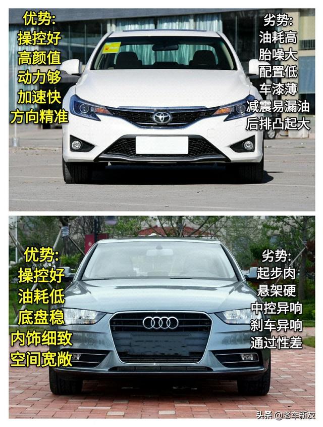 丰田锐志2013款,二手13款锐志和A4该选哪个？