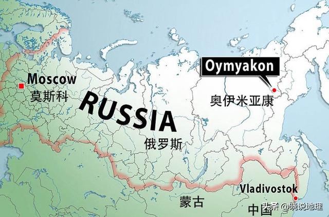 为什么俄罗斯最冷的地方不在北极圈内,而是离北极圈很远的奥伊米亚康?