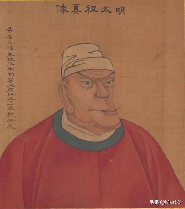于睿的画像:明太祖朱元璋的“鞋拔子脸”画像是怎么来的是谁绘制的