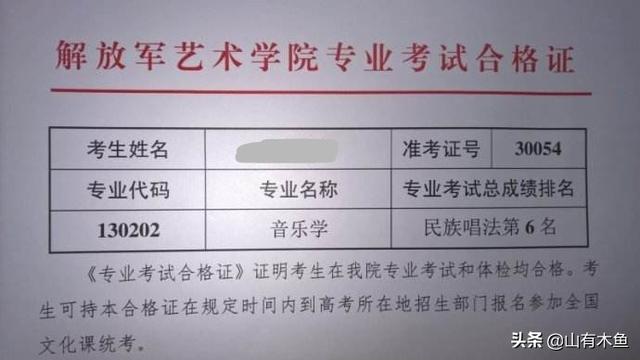 陈思斯个人资料:解放军艺术学院有多难考？
