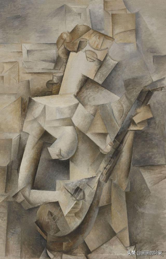 毕加索简介:为啥我看毕加索，梵高的画作，看不出什么美感，画功，意境？
