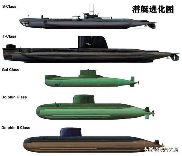 仿生学潜水艇图片:鱼鳔与潜水艇仿生学图片 人类制造潜艇，是如何借鉴海豚的？