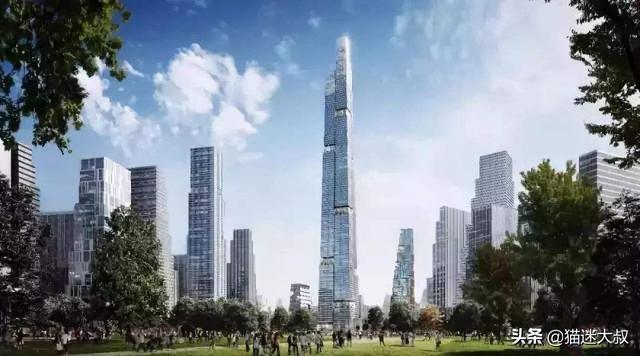 成都市人民政府门口摄像头，听说成都要建677米，中国最高的大楼是真的吗