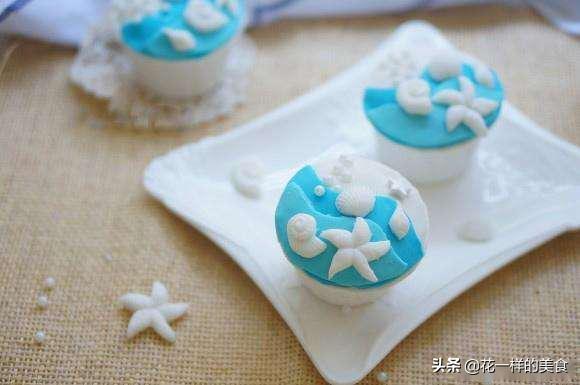 蓝色妖姬翻糖蛋糕(蓝色妖姬翻糖蛋糕图片)