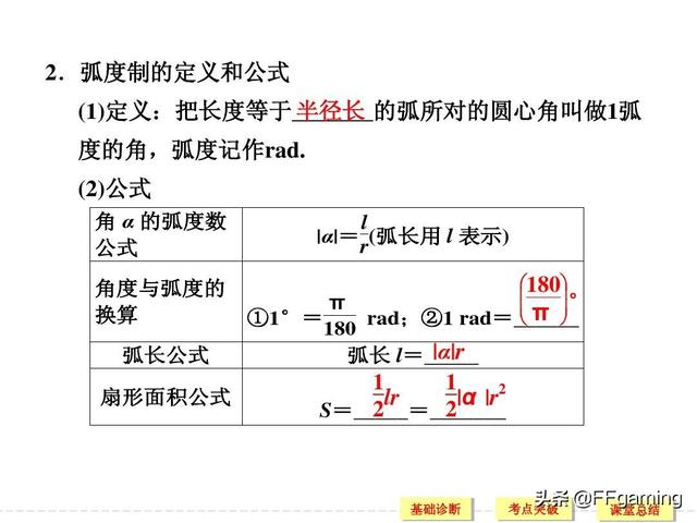 角度和弧度的换算，角度与弧度的换算，1°=多少1rad=多少