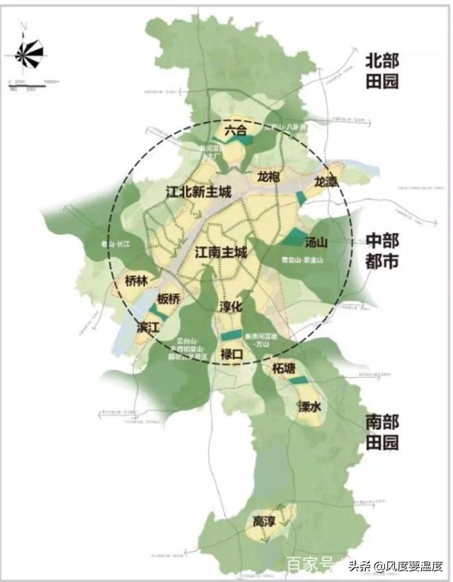 南京江北新区新主城包括高新区吗?