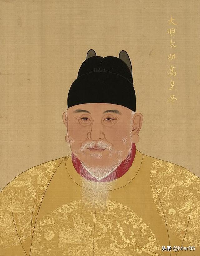 于睿的画像:明太祖朱元璋的“鞋拔子脸”画像是怎么来的是谁绘制的