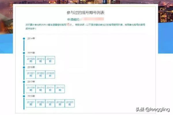 杭州摇号结果查询,杭州市小客车如何摇号申请？