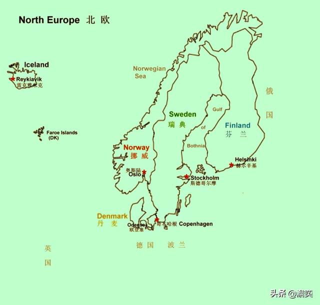 头条问答 北欧五个国家里 哪个军事实力比较强大 36个回答