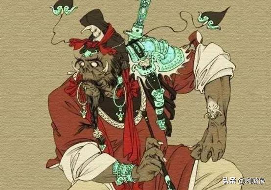 再下面就是十大阴帅包括黑白无常,牛头马面,鬼王,日游神,夜游神,豹尾