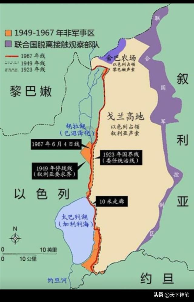 西高地领养:为什么以色列愿意归还西奈半岛，却不愿放弃戈兰高地？