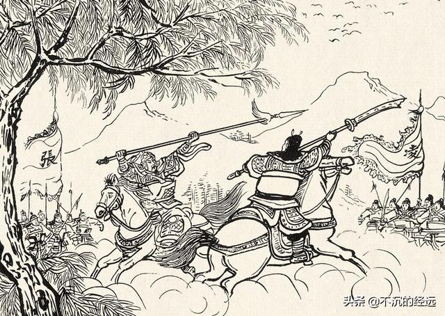 张辽威震逍遥津:关羽对张飞说，张辽武艺不在你我之下，张飞能速胜张辽吗？