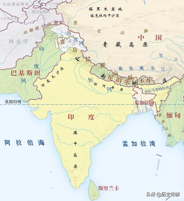 地理世界地图，每个国家的世界地图都是什么样子的