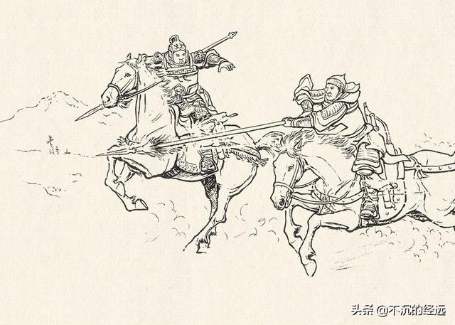 马超之死:少年马超扎死一将活捉一将，小霸王夹死一将吓死一将，哪个厉害