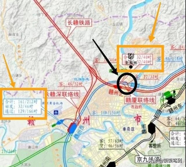 根据小编的消息在2020年3月的时候,随着赣州铁路枢纽布置图的公布