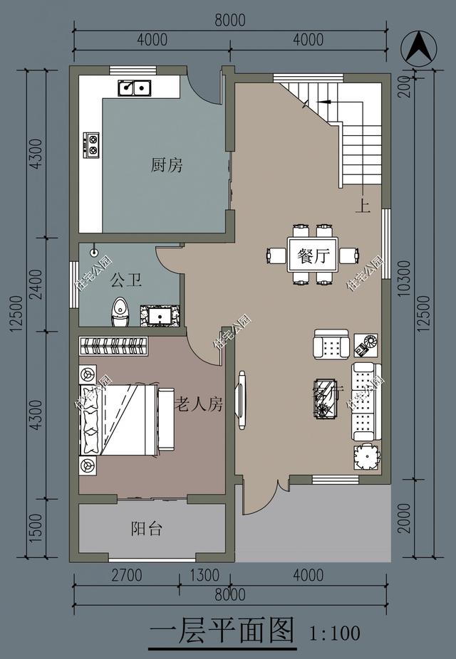 头条问答 - 开间8米,一边可以有窗,进深13米,如何设计好?(12个回答)