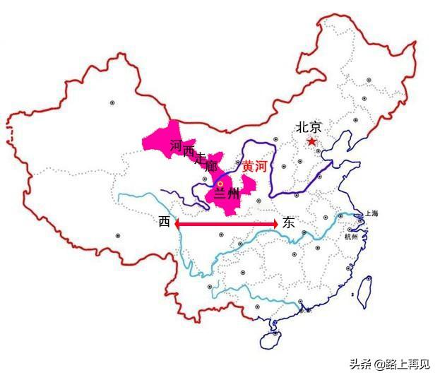 頭條問答 - 請問河西走廊是指的哪條河,具體位置在哪個地方?