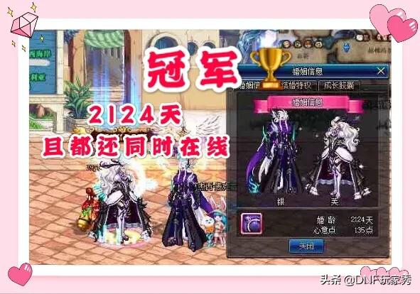 DNF“结婚年龄”比赛,玩家以2124天夺得冠军,你如何评价？