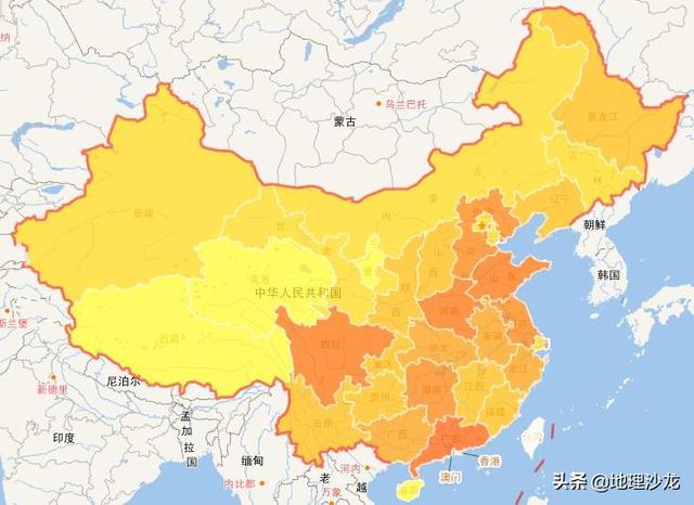 中国国土面积2019图片