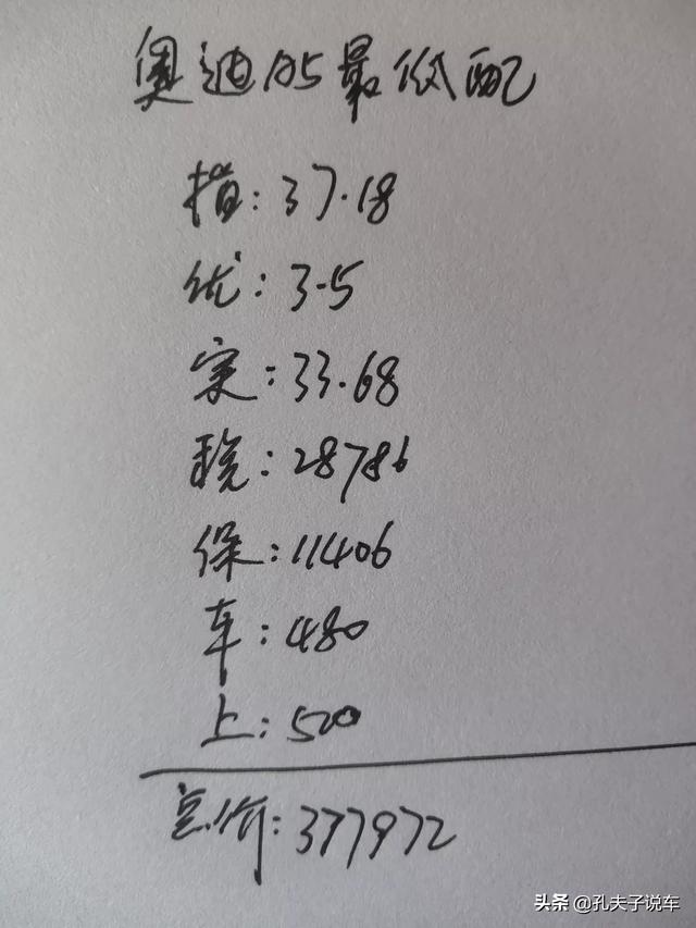 奥迪a5sportback,奥迪A5买下来多少钱？值得购买吗？