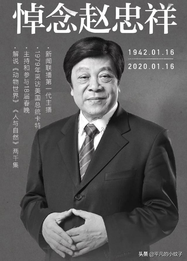 如何评价赵忠祥的生平